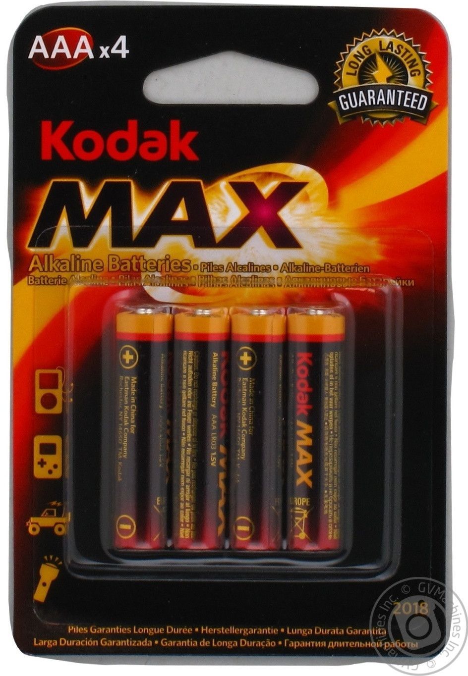 Батарея Kodak Max LR03 
