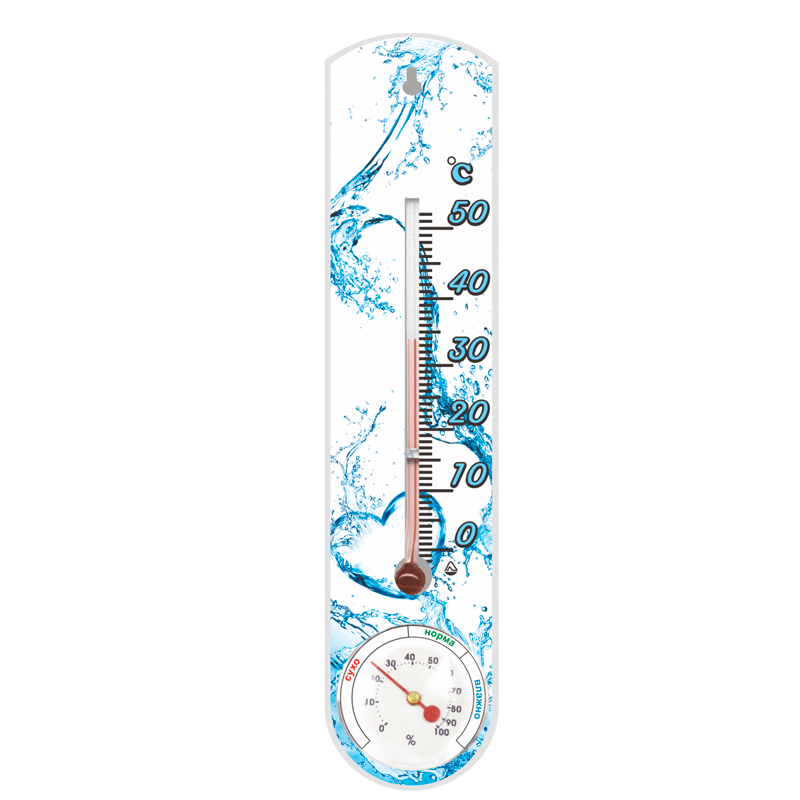 Комнатный термометр с гигрометром ТГК-1