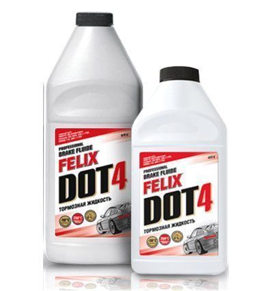 Тормозная жидкость FELIX DOT 4   910 гр.