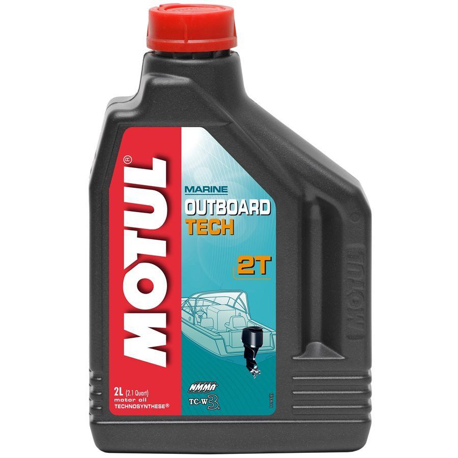 Моторное масло MOTUL OUTBOARD TECH 2T 1 литр.