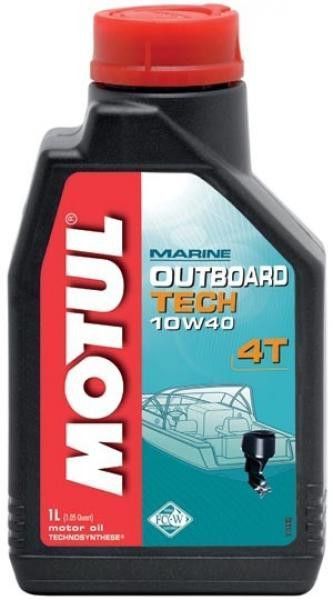 Моторное масло MOTUL OUTBOARD TECH 4T 10W40 1 литр.