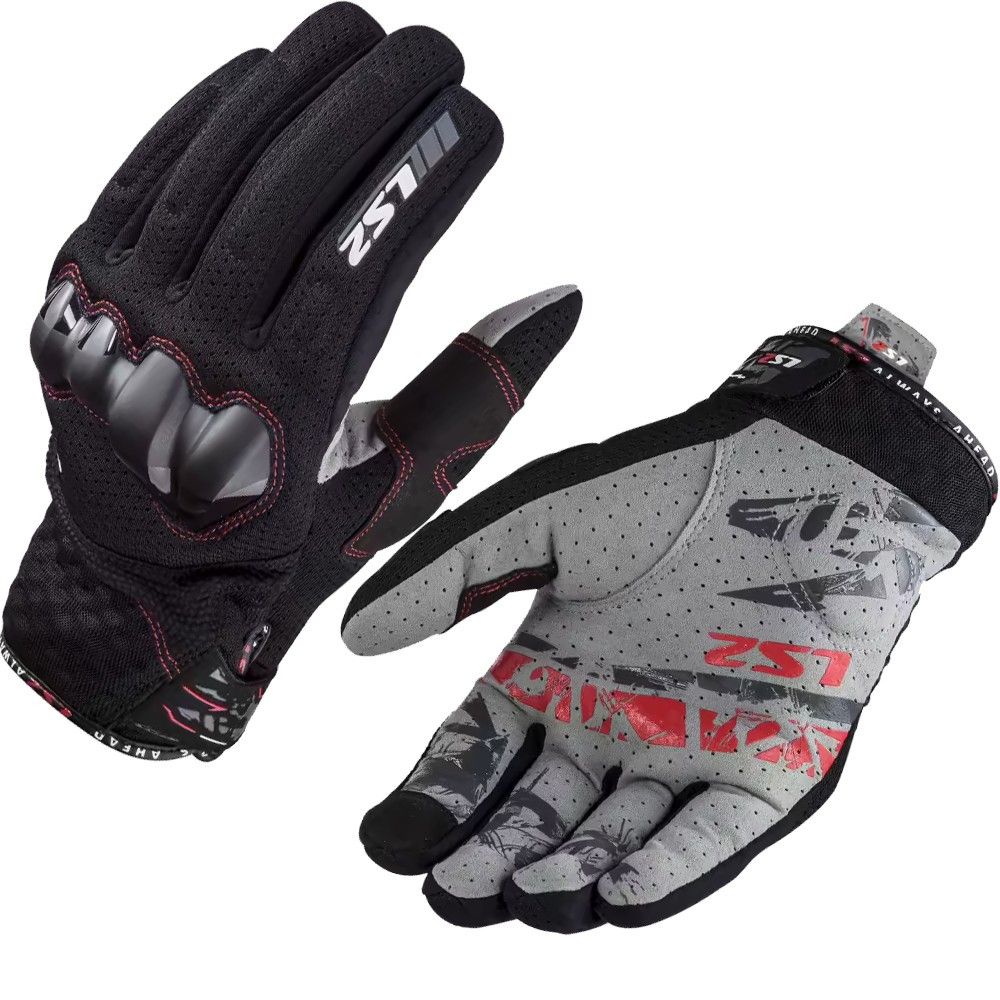 Мотоперчатки  LS2 Chaki Man Gloves Black   р. M